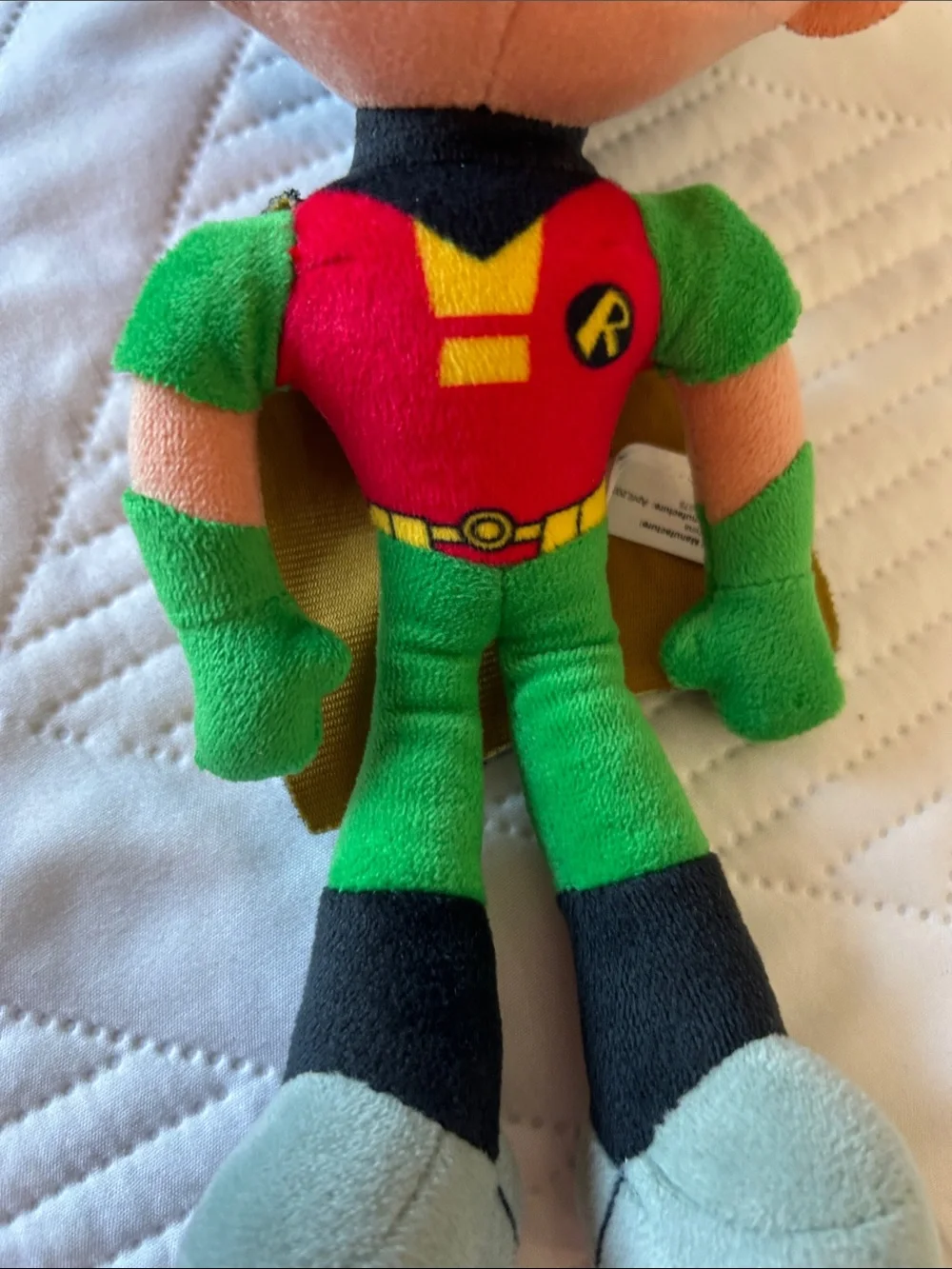Teen Titans go Kids Superhero Plush Costume Doll - Red & Green.